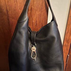 Dooney & Bourke Black and Red Leather Bag